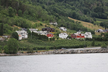 Fototapeta premium Balestrand, Sognefjord, Norvège