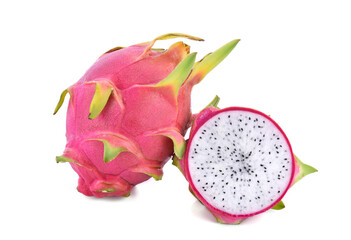 Obraz premium Dragon fruit isolated on white background