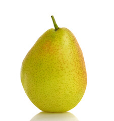 Fresh  pear fruit isolated on the white background