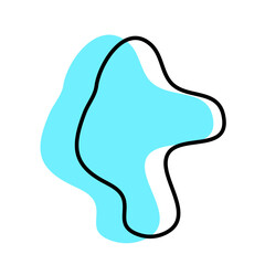 Simple Abstract Blob Shape