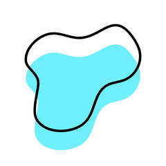 Simple Abstract Blob Shape