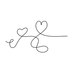 Doodle Heart Line