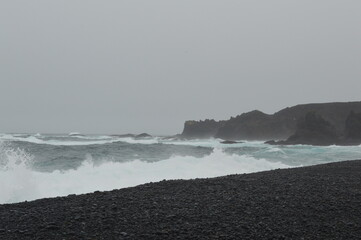 Islanda, penisola di Snaefellsnes,spiaggia del relitto