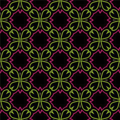 Geometric ornament in ethnic style.Seamless pattern with abstract  shapes.Repeat design for fashion, textile design,  on wall paper, wrapping paper, fabrics and home decor.
