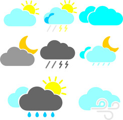 weather forecast icons