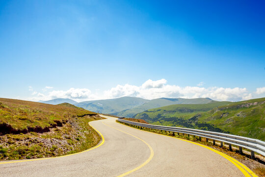 Panorama Strasse, Transalpina, S&uuml;dkarpaten, Rum&auml;nien 