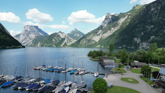Traunsee - Hafen von Ebensee