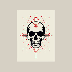 tattoo, skull logo