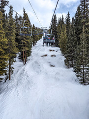 keystone colorado ski resort and village in spring