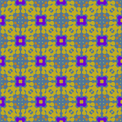 Geometric ornament in ethnic style.Seamless pattern with abstract  shapes.Repeat design for fashion, textile design,  on wall paper, wrapping paper, fabrics and home decor.