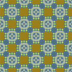 Geometric ornament in ethnic style.Seamless pattern with abstract  shapes.Repeat design for fashion, textile design,  on wall paper, wrapping paper, fabrics and home decor.