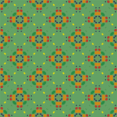 Geometric ornament in ethnic style.Seamless pattern with abstract  shapes.Repeat design for fashion, textile design,  on wall paper, wrapping paper, fabrics and home decor.