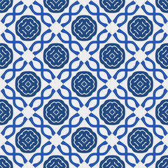 Geometric ornament in ethnic style.Seamless pattern with abstract  shapes.Repeat design for fashion, textile design,  on wall paper, wrapping paper, fabrics and home decor.