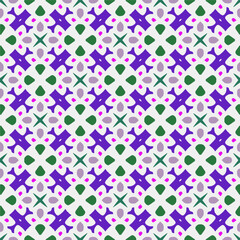 Geometric ornament in ethnic style.Seamless pattern with abstract  shapes.Repeat design for fashion, textile design,  on wall paper, wrapping paper, fabrics and home decor.