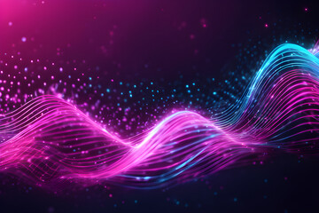 visualization of wave particle, -Generative Ai