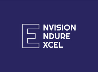 3 Word of Same Alphabet related to motivation with a simple design