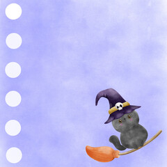 sticky note happy Halloween decoration 