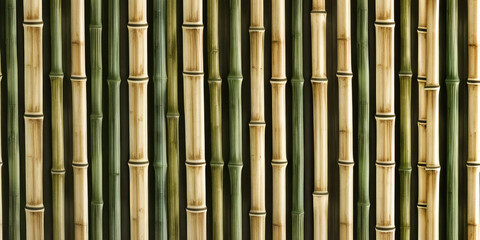 Fototapeta premium Seamless pattern bamboo texture details for background