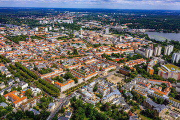 Fototapeta na wymiar Potsdam aus der Luft | Luftbilder von Potsdam