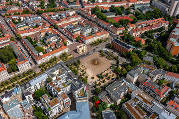 Naklejka premium Potsdam aus der Luft | Luftbilder von Potsdam