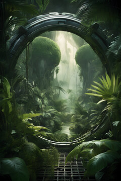 green in the cave