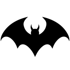 bat silhouette illustration 