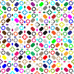 Abstract ethnic rug ornamental pattern.Perfect for fashion, textile design, cute themed fabric, on wall paper, wrapping paper and home decor