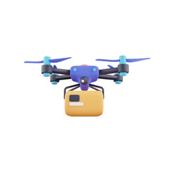 Deliverly - Online Shopping Delivery Service 3D Icon Set