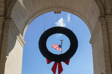 Union Station during Christmas - Washington dc United States
