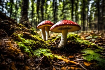 mushroom in the forest