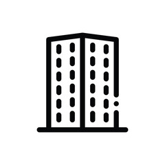 Building Construction - Real Estate related icon - Thin Line, Outline EPS Vector 