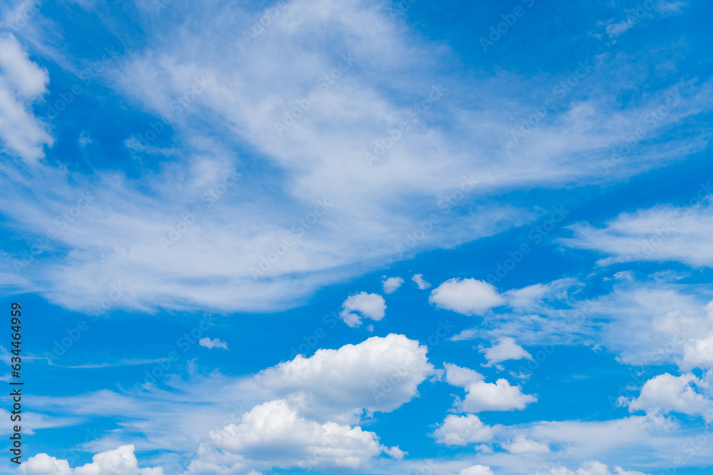 Canvas Prints blue sky background. cloudy sky background. cloudiness of skyscape. cloudscape with nobody. cloudy w