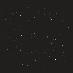 starry night sky with stars Twinkle stars in the beautiful night sky