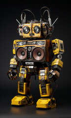 Fototapeta premium Stereo robot