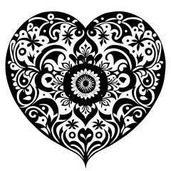 floral ornament pattern