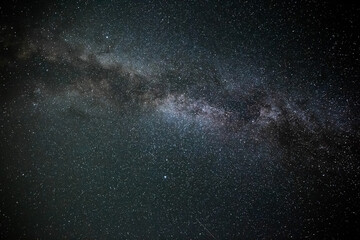 Milky way. Beautiful night starry sky