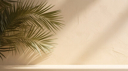 Fototapeta na wymiar Close Up Of Stucco Beige Cream Cement Wall Beautiful