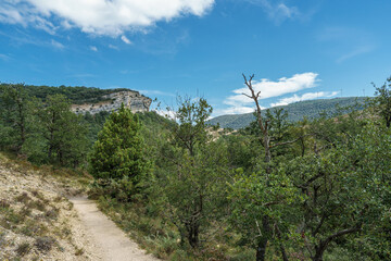 Burgos landscape on Castilla y Leon, Spain