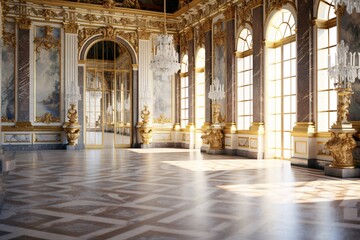 photo breathtaking beauty of the Palace of Versailles