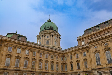 Fototapeta na wymiar Zamek Królewski w Budapeszcie