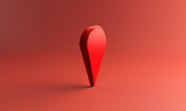 map 3d icon with pointer marking location 3d gps vector illustration