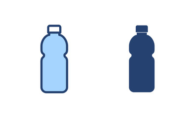 Bottle icon vector. bottle sign and symbol