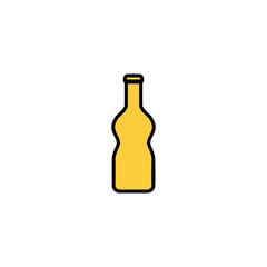 Bottle icon vector for web and mobile app. bottle sign and symbol