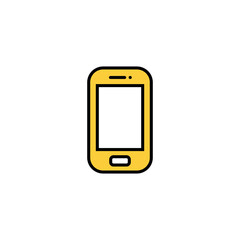 Phone icon vector for web and mobile app. Call sign and symbol. telephone symbol