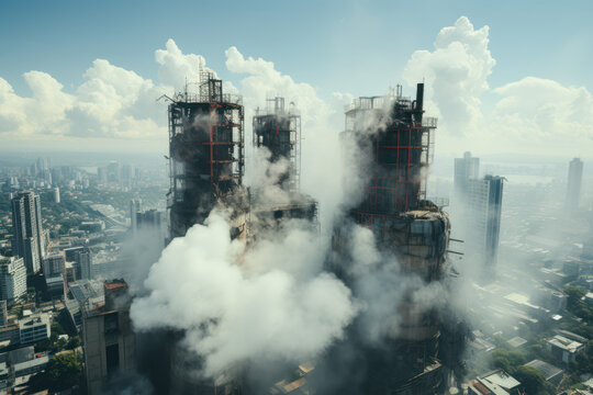 Urban Air Quality Challenges. Analyze the impact of air pollution on urban populations and solutions. Generative Ai.