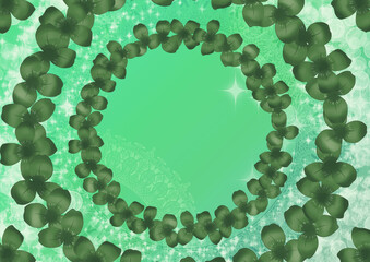 壁紙　クローバー