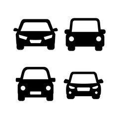 Car icon vector. Car sign. sedan