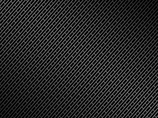 Black metal texture steel background. Perforated metal sheet.