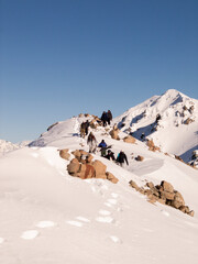 New Zealand Snow Capped Mountains