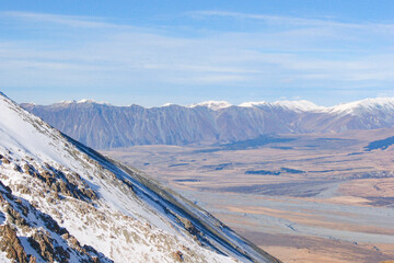New Zealand Snow Capped Mountains